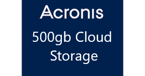 500gb Acronis Cloud Storage